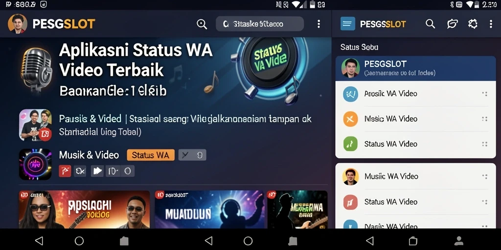 Tampilan antarmuka PESGSLOT yang user-friendly dan menarik.